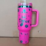 🔥40OZ Stitch Cup 1200ML 🥰 Straw Topper as Free Gift🎁 - Image 17