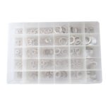 Aluminium Dichtungsring Unterlegscheiben Sortiment Metrisch für Ölablass 300 Stück – Bild 2