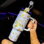 🔥40OZ Stitch Cup 1200ML 🥰 Straw Topper as Free Gift🎁 - Image 3