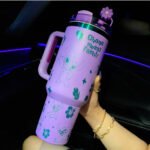 🔥40OZ Stitch Cup 1200ML 🥰 Straw Topper as Free Gift🎁 - Image 2