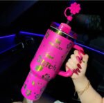 🔥40OZ Stitch Cup 1200ML 🥰 Straw Topper as Free Gift🎁 - Image 5