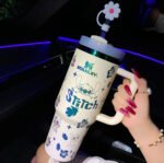 🔥40OZ Stitch Cup 1200ML 🥰 Straw Topper as Free Gift🎁 - Image 11
