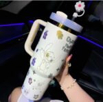 🔥40OZ Stitch Cup 1200ML 🥰 Straw Topper as Free Gift🎁 - Image 12