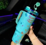 🔥40OZ Stitch Cup 1200ML 🥰 Straw Topper as Free Gift🎁 - Image 14
