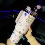 🔥40OZ Stitch Cup 1200ML 🥰 Straw Topper as Free Gift🎁 - Image 10