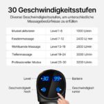 Massagepistole mit 30 Geschwindigkeiten und 6 Massageköpfen – Bild 2
