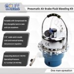 5L Professioneller pneumatischer Bremsflüssigkeitsentlüftungssatz Kupplungsentlüftungswerkzeug – Bild 2