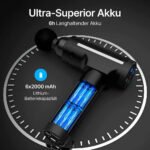 Massagepistole mit 30 Geschwindigkeiten und 6 Massageköpfen – Bild 6