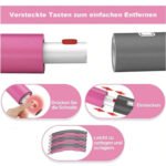 Premium Hula Hoop Reifen 1.0 von FitOne / Kalorienkiller / 8-teilig / patentiertes Wellendesign / hochwertiges PP-Material / stabiler Schaumstoff / Fitnesswaffe – Bild 4