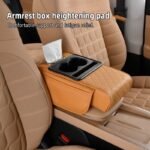Multi-Purpose Car Console Storage Bag with Armrest Pad - Image 4