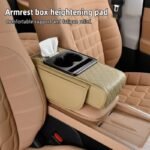 Multi-Purpose Car Console Storage Bag with Armrest Pad - Image 5