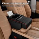 Multi-Purpose Car Console Storage Bag with Armrest Pad - Image 7